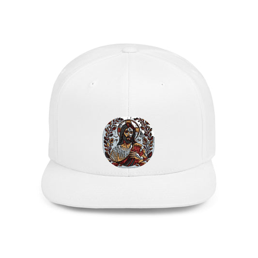 Stylish Flat Bill Snapback Hat for Trendy Outfits | Adjustable Cap, Urban Fashion Accessory, Summer Fun Gear, Gift for Him/Her